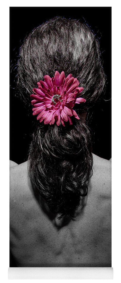 Flower Yoga Mat featuring the photograph Flower by Scott Sawyer
