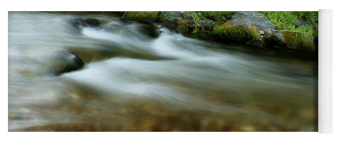 River Yoga Mat featuring the photograph Flowing by Idaho Scenic Images Linda Lantzy
