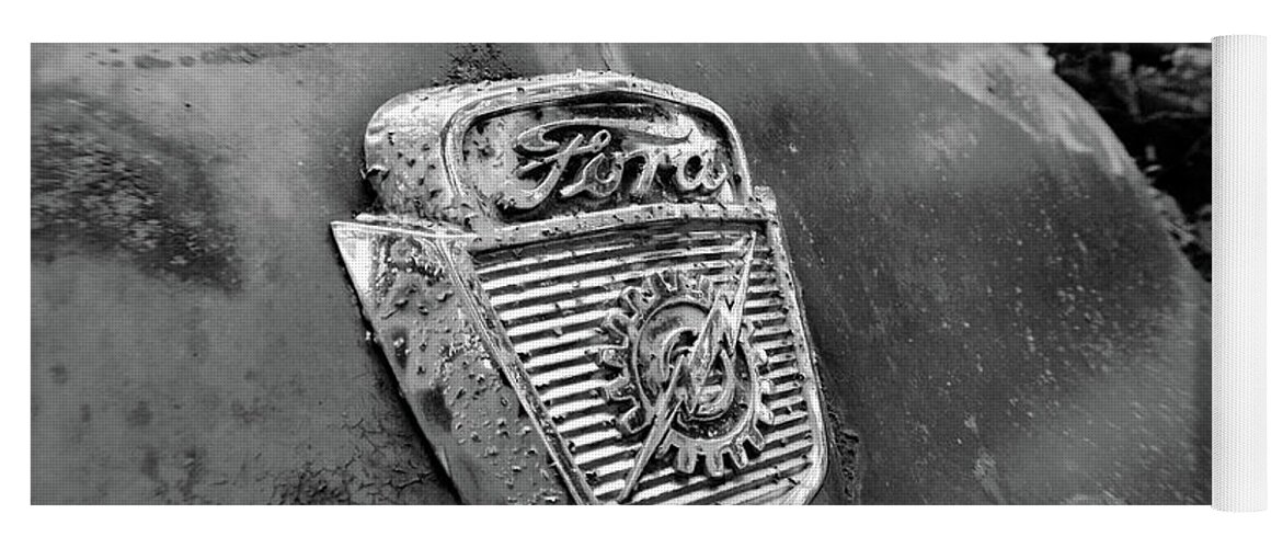 Ford Yoga Mat featuring the photograph Ford by Matthew Mezo