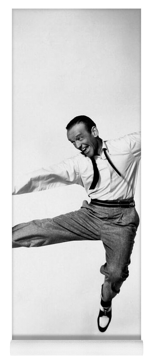 Fred Astaire Yoga Mat featuring the photograph Fred Astaire by Georgia Clare
