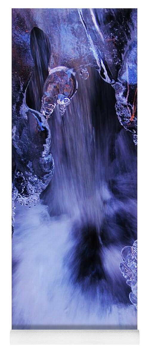 Nature Yoga Mat featuring the photograph Frigid Beauty by Sean Sarsfield