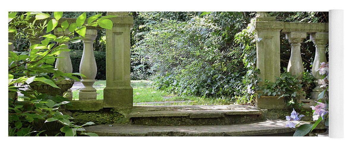 Joshua Mimbs Yoga Mat featuring the photograph Garden by FineArtRoyal Joshua Mimbs