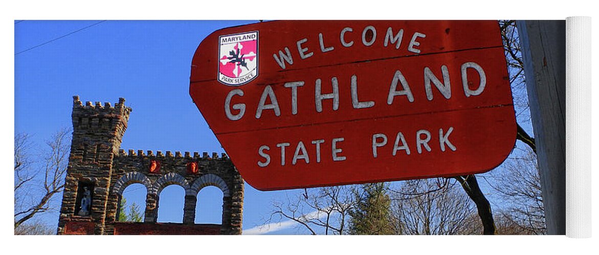Gathland State Park Yoga Mat featuring the photograph Gathland State Park in Maryland by Raymond Salani III