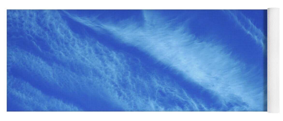 Clouds Yoga Mat featuring the photograph Gentle Cloudscape #3 by Ben Upham III