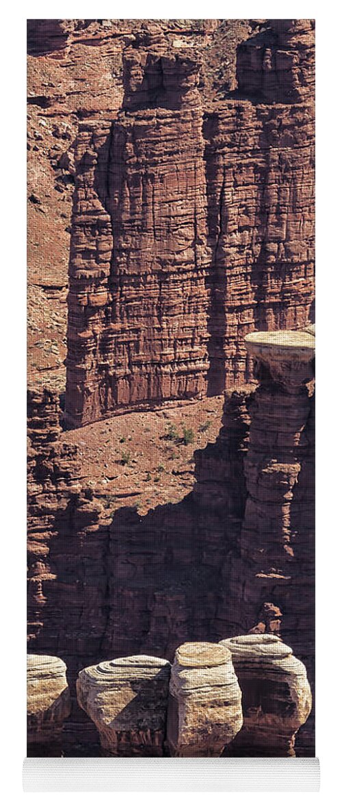 Hoodoos Yoga Mat featuring the photograph Geological Spires - Canyonlands National Park by Belinda Greb