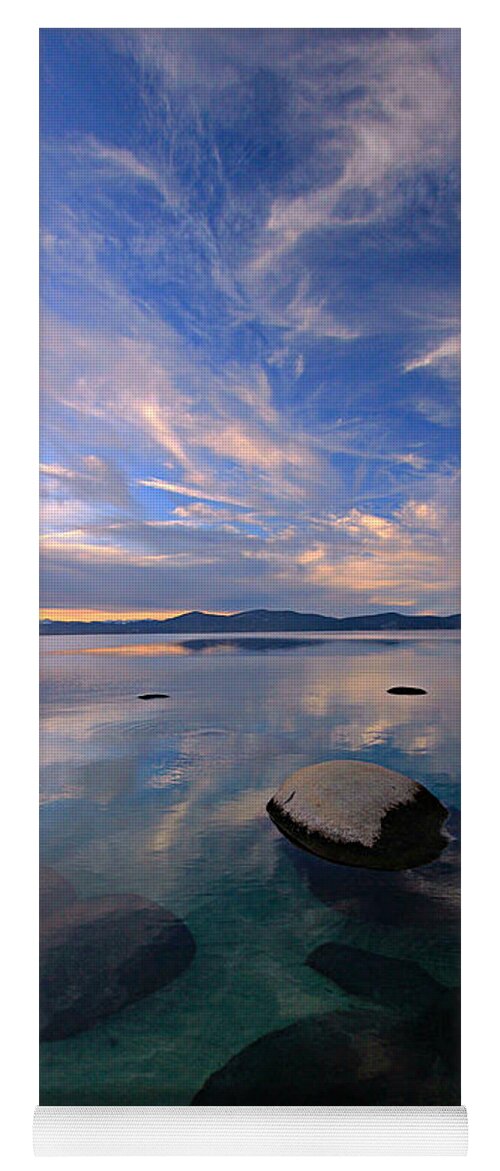  Lake Tahoe Yoga Mat featuring the photograph Get Into Nature by Sean Sarsfield