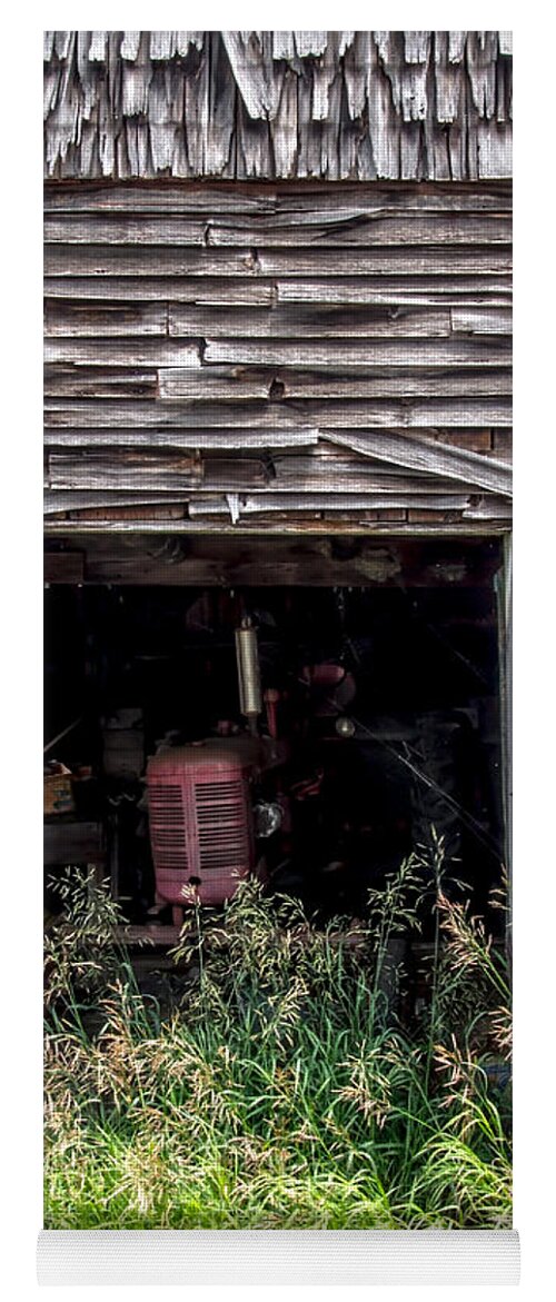 Barn Yoga Mat featuring the photograph Ghosts of Farming's Past 3 by James Aiken