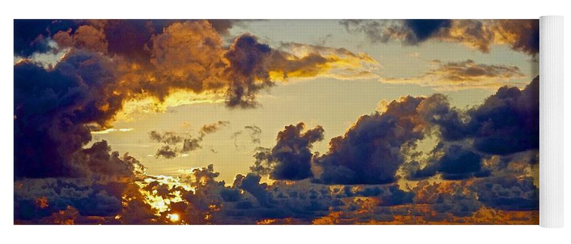 Sunrise Yoga Mat featuring the photograph Good Morning AC by Joan Reese