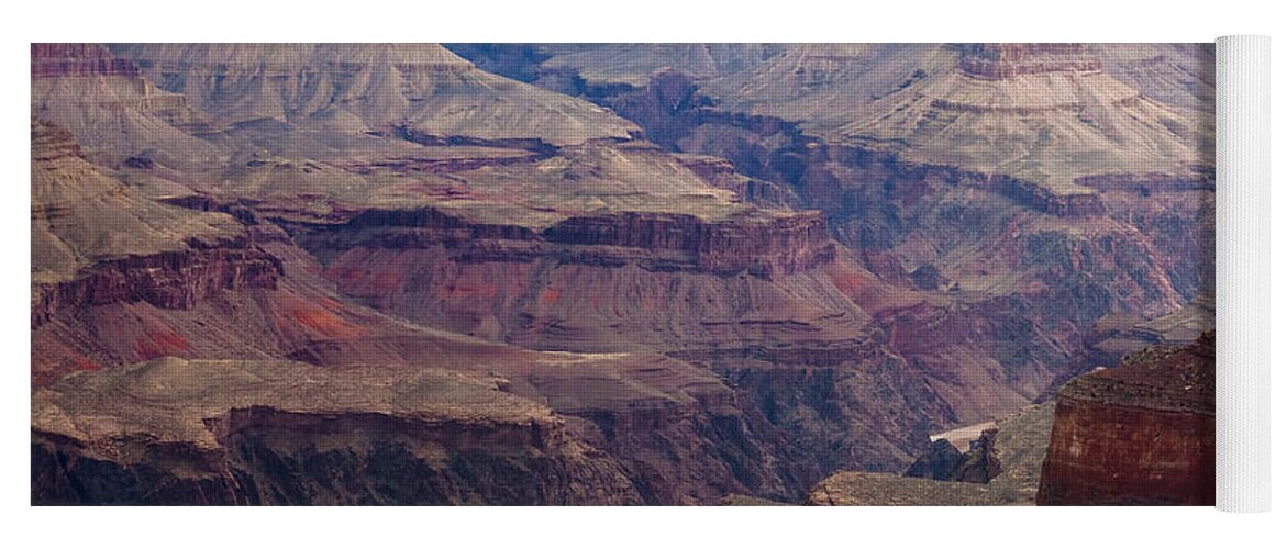 Arizona Yoga Mat featuring the photograph Gorges of the Grand Canyon by Ed Gleichman
