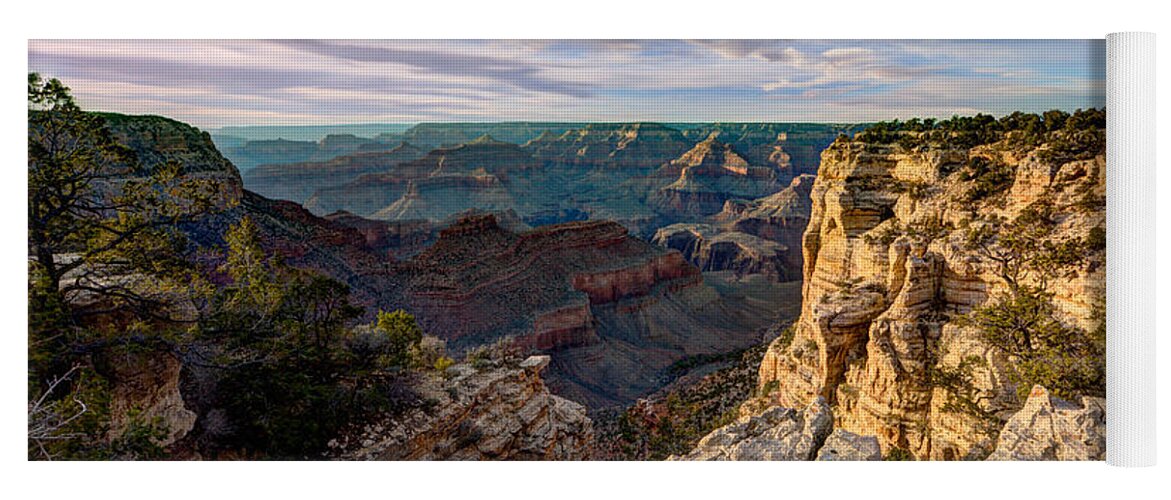 Grand Canyon Yoga Mat featuring the photograph Grand Canyon National Park Spring Sunset by Wayne Moran