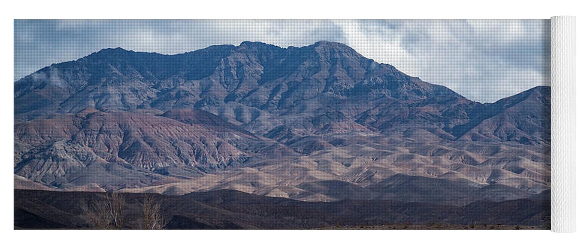 Death Valley Yoga Mat featuring the photograph Grapevine Mountain View by Jeff Hubbard