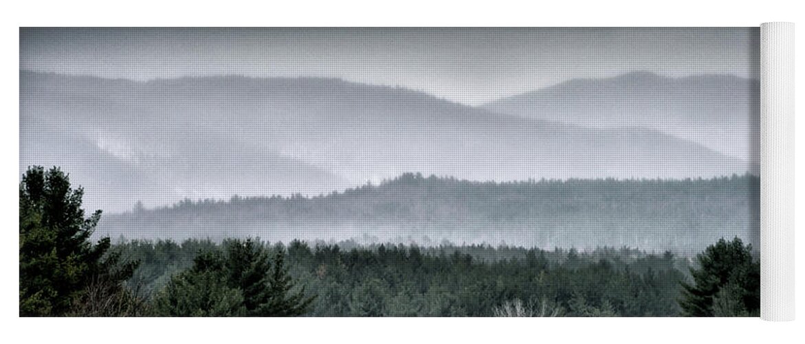 Green Mountains Vermont Yoga Mat featuring the photograph Green Mountain National Forest - Vermont by Brendan Reals
