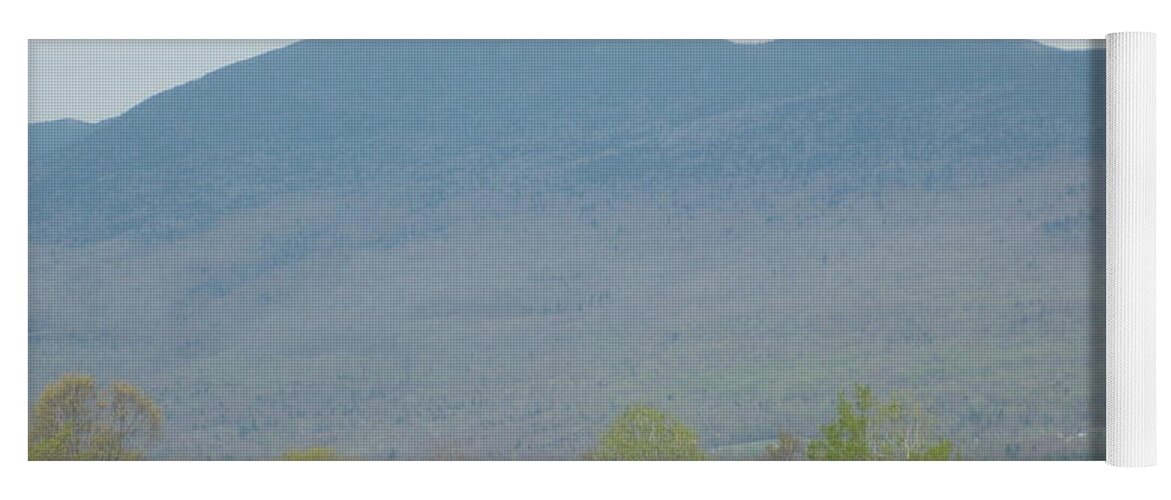 Vermont Yoga Mat featuring the photograph Green Mountains of Vermont by Catherine Gagne