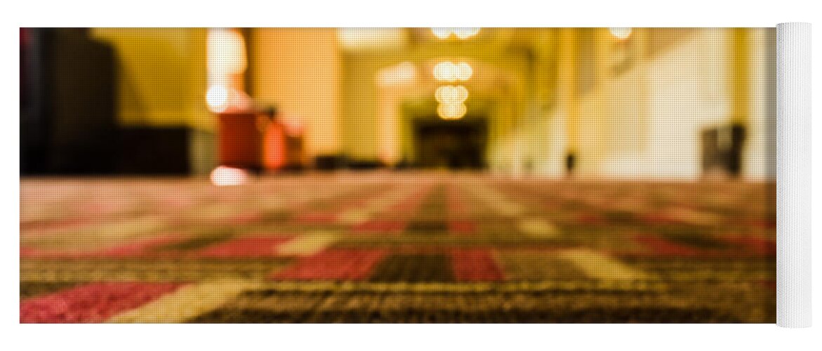Carpet Yoga Mat featuring the photograph Ground Level by Robert McKay Jones