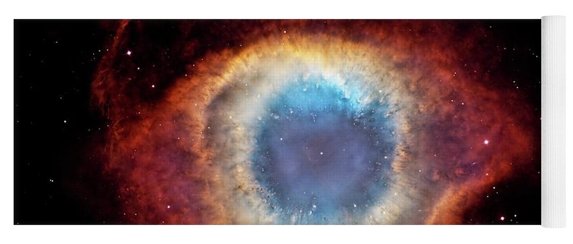 Helix Nebula Yoga Mat featuring the photograph Helix Nebula the eye in the sky by Weston Westmoreland