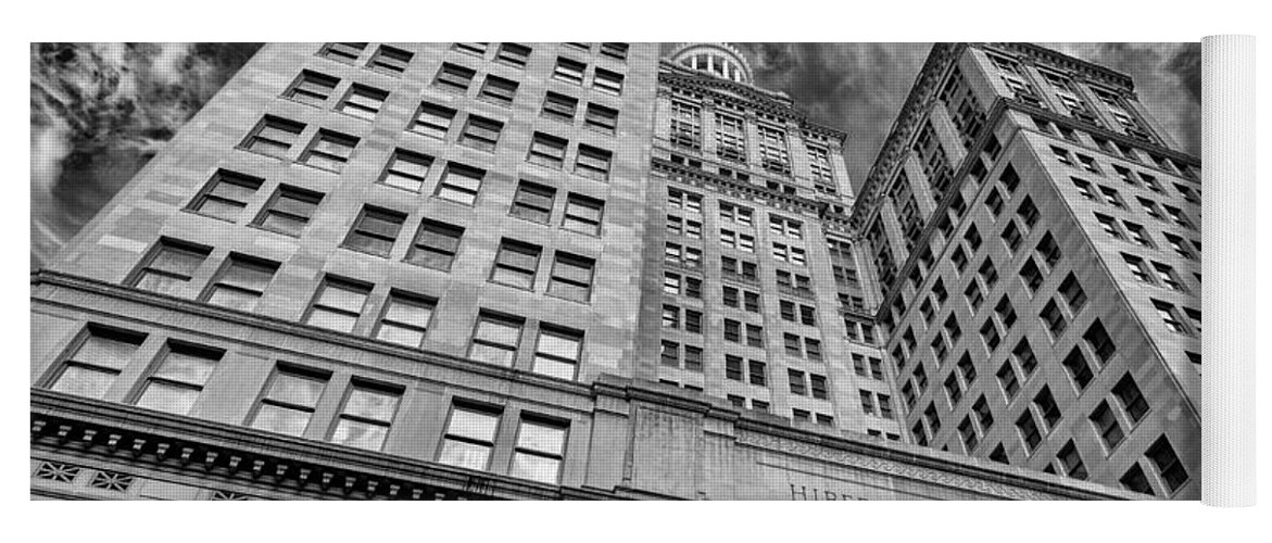 Architecture Yoga Mat featuring the photograph Hibernia National Bank by Raul Rodriguez