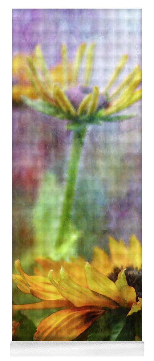 Impressionist Yoga Mat featuring the photograph Hidden Reality 2761 IDP_2 by Steven Ward
