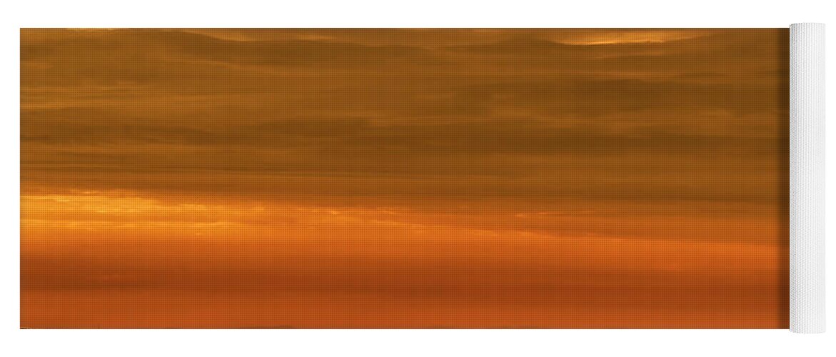 Sunrise Yoga Mat featuring the photograph Highland Daybreak by Thomas R Fletcher