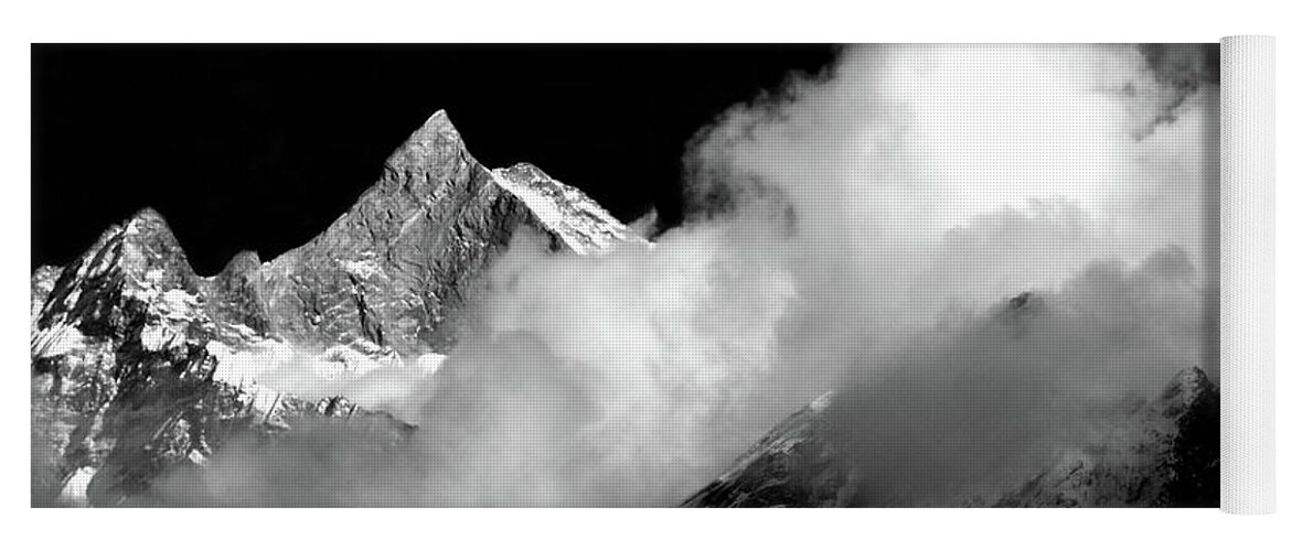 Himalayas Yoga Mat featuring the photograph Himalayan Mountain Peak by Aidan Moran