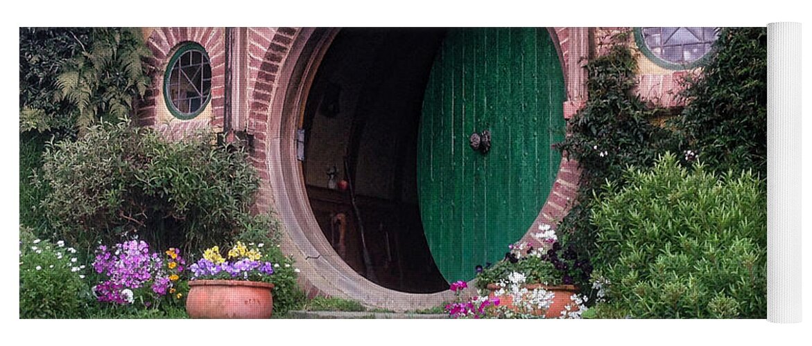 Photograph Yoga Mat featuring the photograph Hobbit House by Richard Gehlbach
