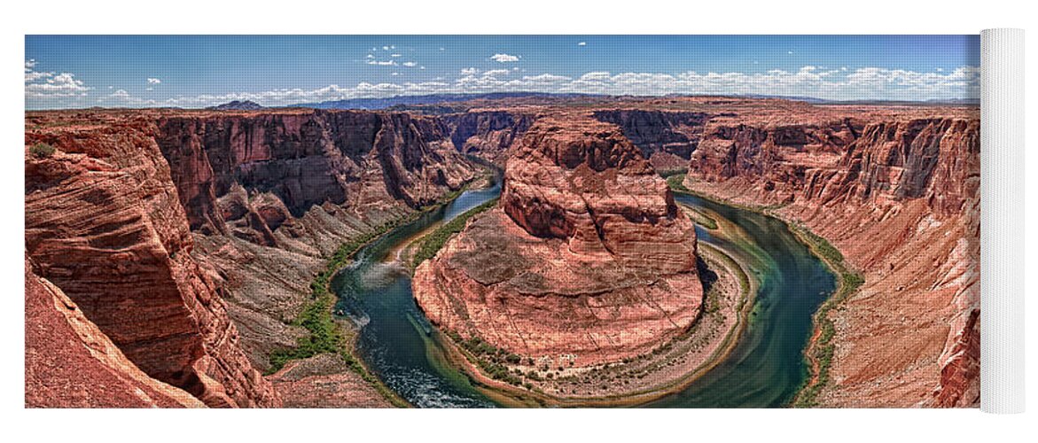 Arizona Yoga Mat featuring the photograph Horseshoe Bend - Colorado River by Andreas Freund