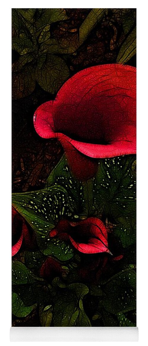 Flowers Yoga Mat featuring the photograph How Deep Is Your Love by Nick Heap