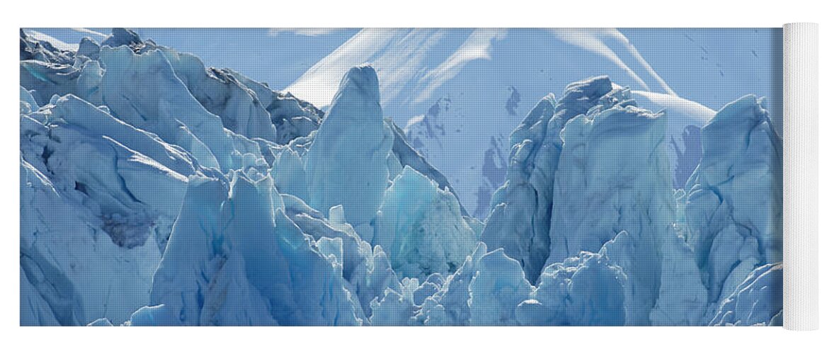 United States Yoga Mat featuring the photograph Hubbard Glacier #2 - Wrangell St. Elias National Park by Darin Volpe
