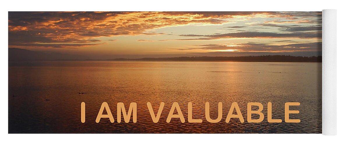 Galleryofhope Yoga Mat featuring the photograph I Am Valuable Two by Gallery Of Hope