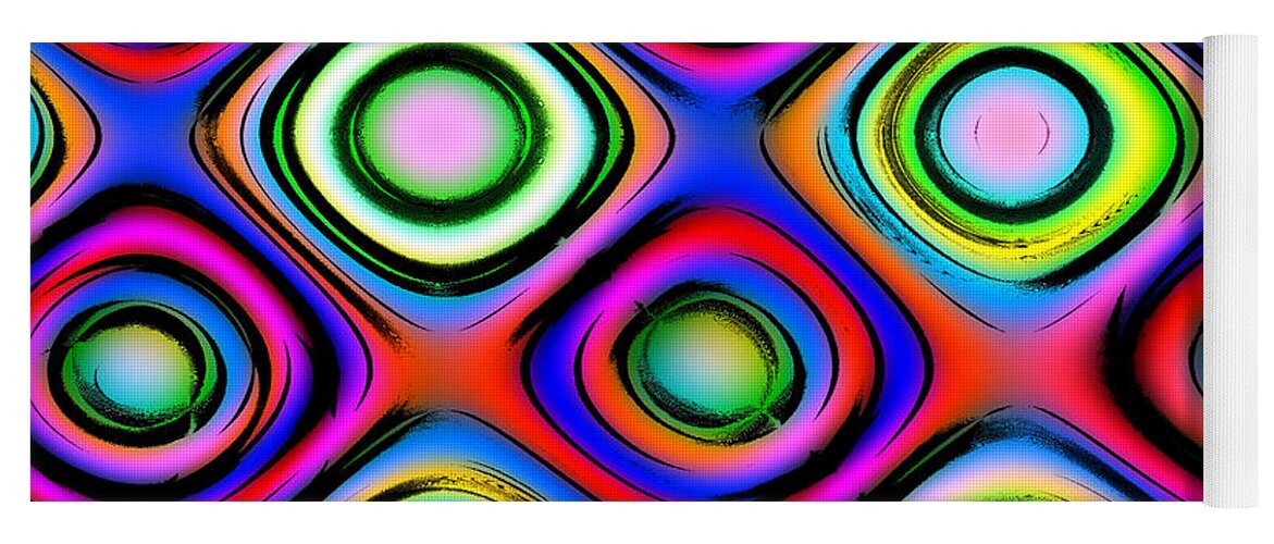 Abstract Yoga Mat featuring the photograph In the Groove by Onedayoneimage Photography