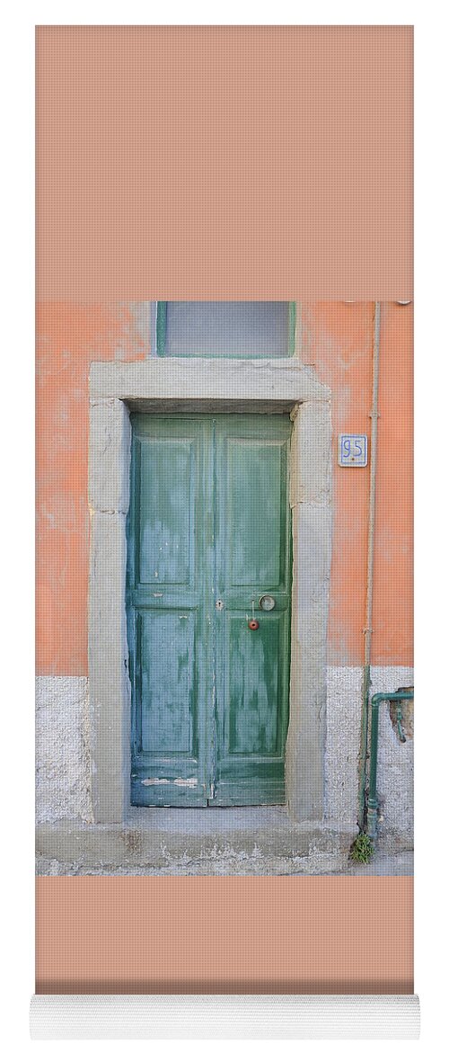 Europe Yoga Mat featuring the photograph Italy - Door Five by Jim Benest