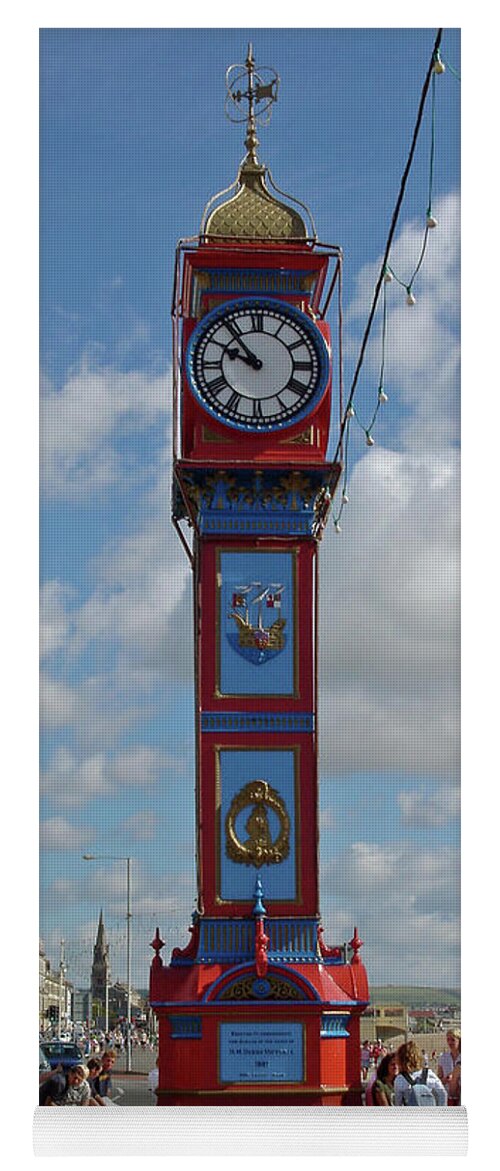 Europe Yoga Mat featuring the photograph Jubilee Clock, Weymouth by Rod Johnson