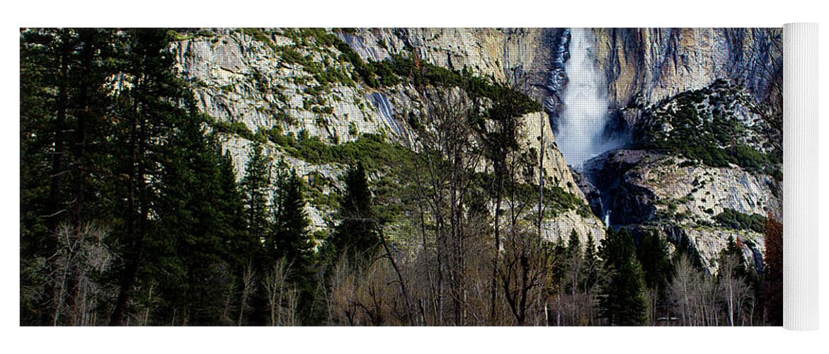 Landscape Yoga Mat featuring the photograph King of Waterfalls by Adam Morsa