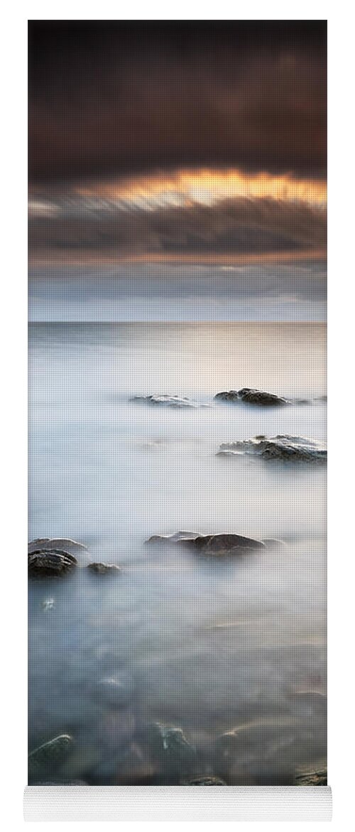 Kintyre Yoga Mat featuring the photograph Kintyre Coastal Sunset by Grant Glendinning