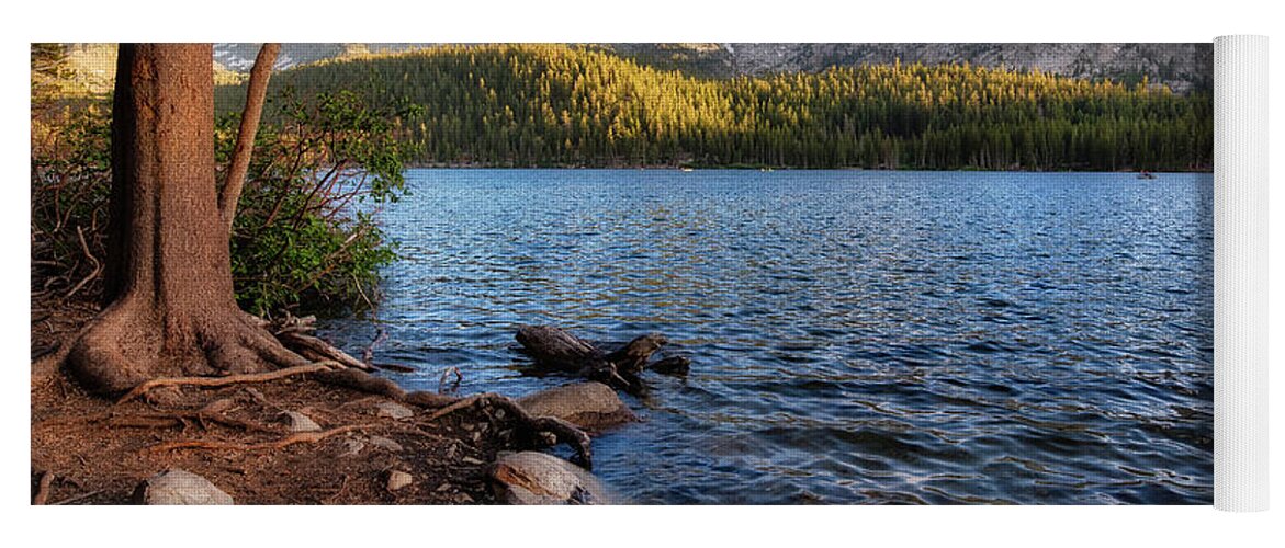 Mammoth Yoga Mat featuring the photograph Lake Mary by Anthony Michael Bonafede