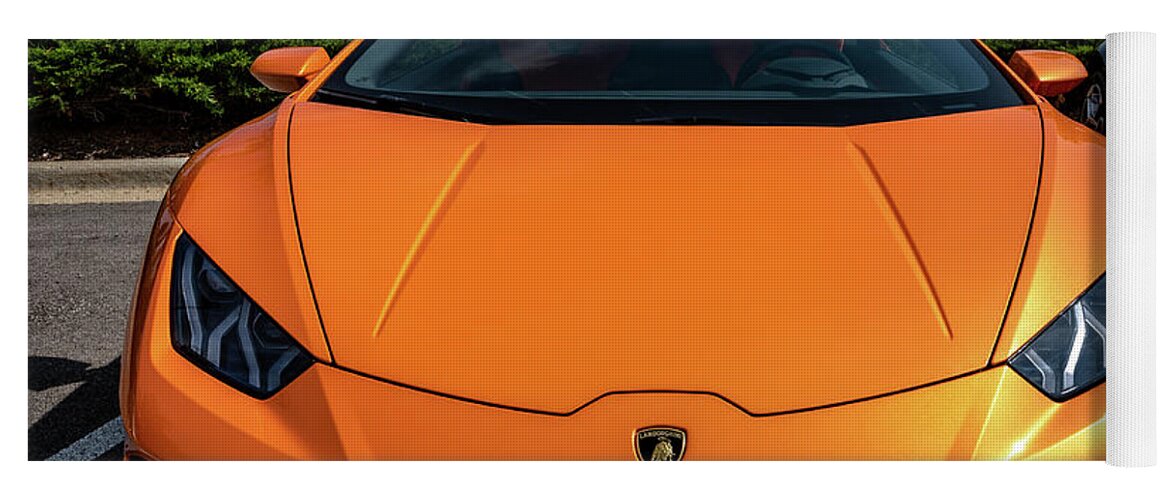 2018 Yoga Mat featuring the photograph Lamborghini Huracan by Randy Scherkenbach