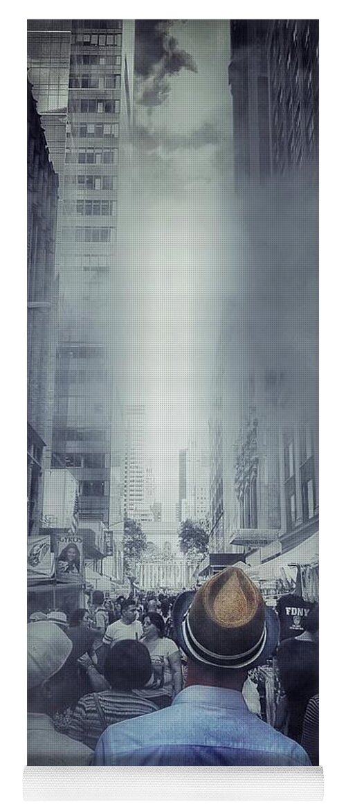 New York City Yoga Mat featuring the photograph Lead the Way by Diana Rajala