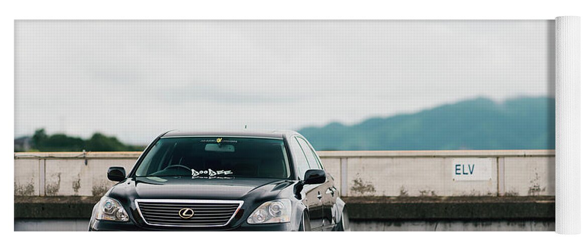 Lexus Ls430 Yoga Mat featuring the photograph Lexus LS430 by Jackie Russo