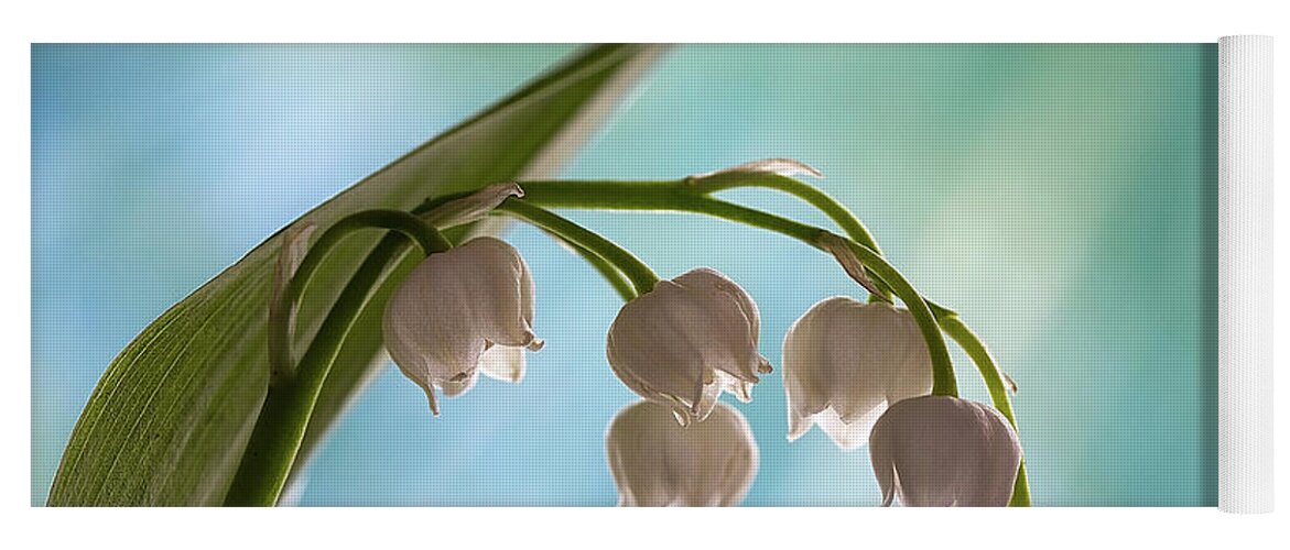 Lily Yoga Mat featuring the photograph Lily of the Valley by Shirley Mitchell