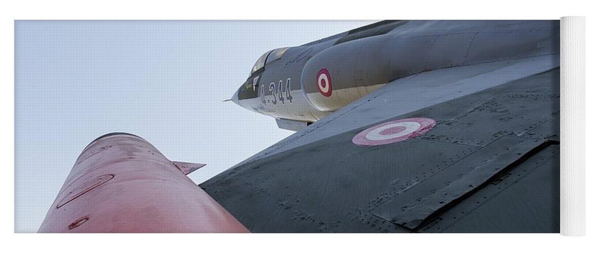 Turkish Air Force Yoga Mat featuring the photograph Lockheed F-104 Starfighter by David Pyatt