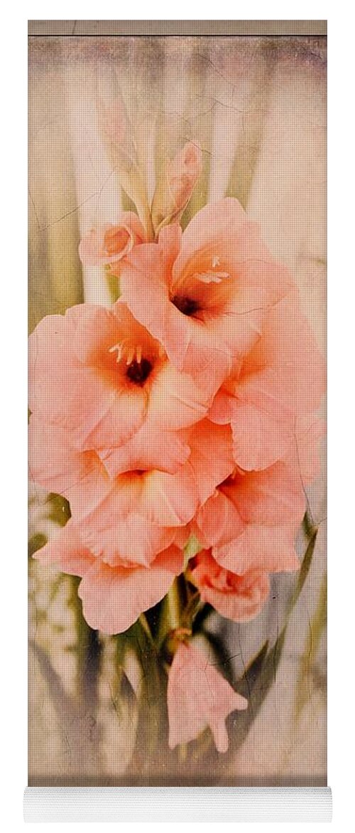 Photograph Yoga Mat featuring the photograph Lovely Gladiolus by MaryLee Parker