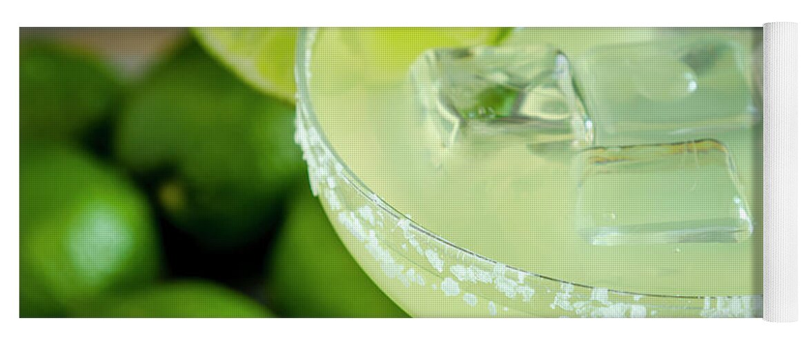 Adult Beverage Yoga Mat featuring the photograph Margaritas Anyone by Teri Virbickis
