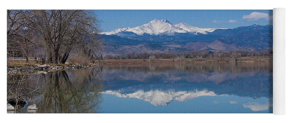 Lake Yoga Mat featuring the photograph McIntosh Lake Reflections by James BO Insogna