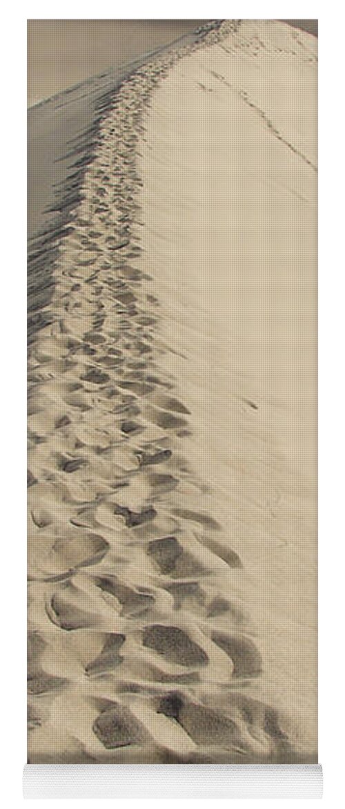Sand Yoga Mat featuring the photograph Mesquite Sand Dunes by Carl Moore