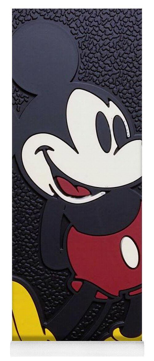 Mickey Mouse Yoga Mat featuring the photograph Mickey Mat by Rob Hans