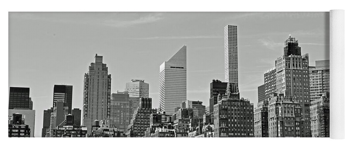 Midtown Yoga Mat featuring the photograph Midtown No. 6-2 by Sandy Taylor