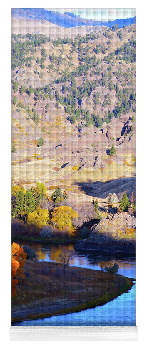  Yoga Mat featuring the photograph Missouri River by Brian O'Kelly
