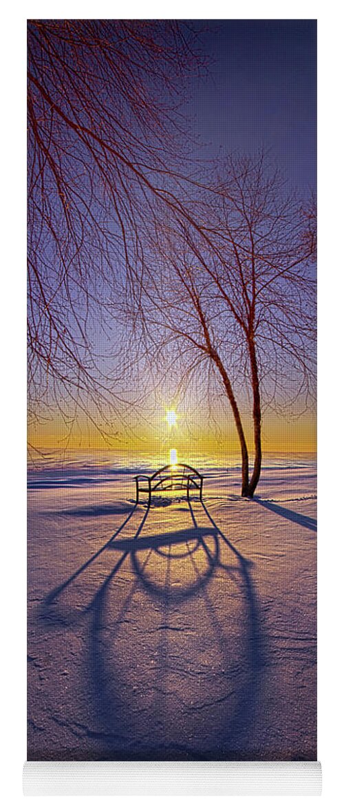 Travel Yoga Mat featuring the photograph Mitten Weather by Phil Koch