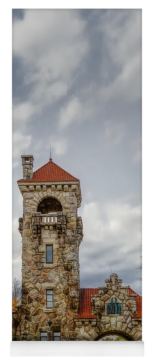 Mohonk Yoga Mat featuring the photograph Mohonk Preserve Gatehouse II by Susan Candelario