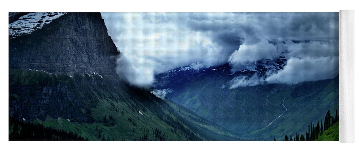 Mountains Yoga Mat featuring the photograph Montana Mountain Vista by David Chasey