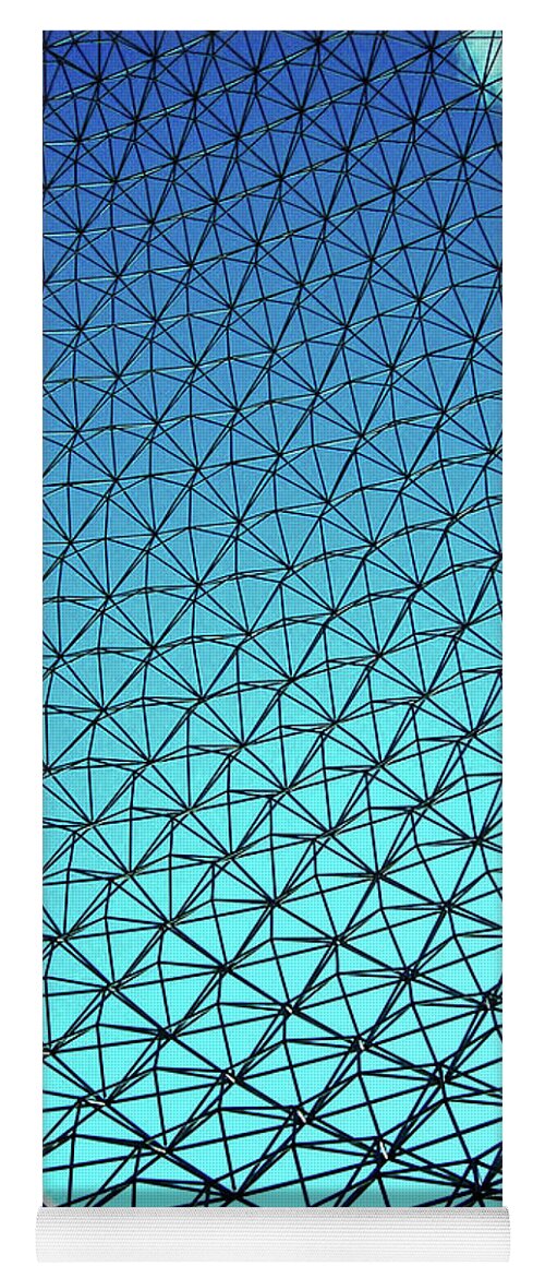North America Yoga Mat featuring the photograph Montreal Biosphere by Juergen Weiss